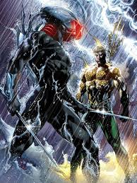 Kit Boneco Aquaman vs Arraia Negra Rivais Dc Comics  XxRay 