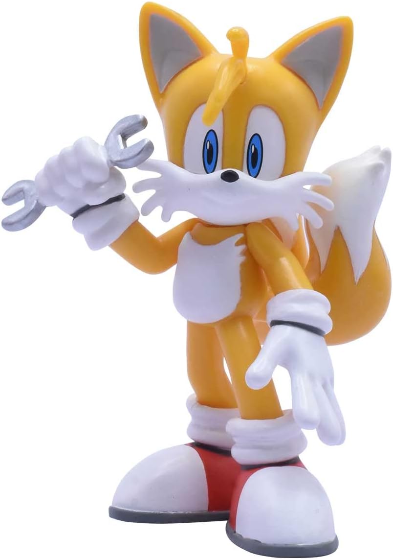 Kit Sonic Bonecos: Sonic, Tails e Amy Original - DC Toys