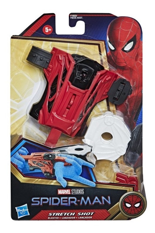 Máscara Homem Aranha + Lançador Stretch Shot Marvel - Hasbro