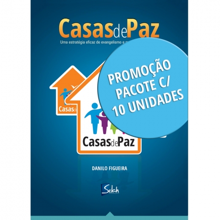 Casas de Paz - Manual do Semeador - Danilo Figueira - (Pacote com 10 Unidades)
