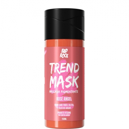 Bad Rock Trend Mask - Máscara Pigmentante Vegana Rosé Angel 150ml