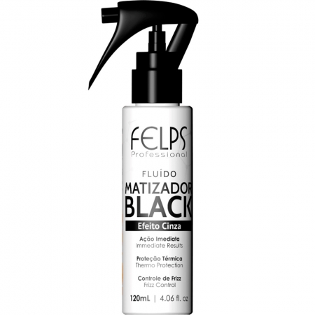 Felps Color - Spray Matizador Black Efeito Cinza 120ml