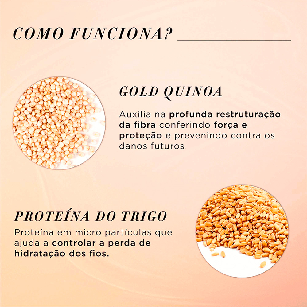 L'Oréal Professionnel Absolut Repair Gold Quinoa + Protein - Kit de Reconstrução Trio Fracionado (3 Produtos)