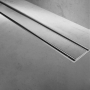 Ralo Linear Inox Tampa Oculta Invisível 100cm (Não é PVC)