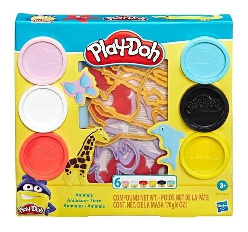 Massinha Play-doh Animais - Hasbro