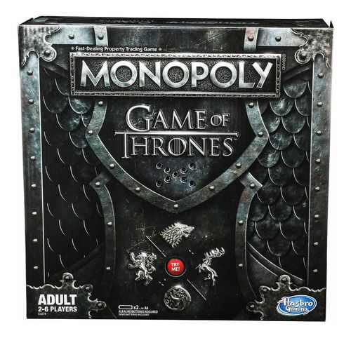 Jogo De Tabuleiro Monopoly Game Of Thrones Hasbro - E3278