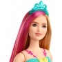 Boneca Barbie Dreamtopia Hairstreak Rosa  30 Cm - Mattel