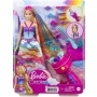 Boneca Barbie Tranças Mágicas 30cm Dreamtopia - Mattel GTG00