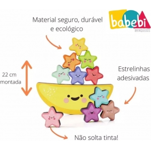 Brinquedo Educativo Equilibrando Estrelinhas Babebi - 6031