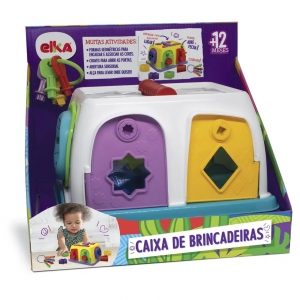 Brinquedo Infantil Caixa De Brincadeiras - Elka 1135