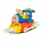 Brinquedo Trem Carrossel Bate e Volta Com Luzes Dm Toys