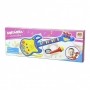 Guitarra Infantil c/ Microfone Luz Som Azul - Dm Toys 5379