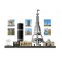 Lego Arquitetura Paris Torre Eiffel 649 Pcs Original - 21044