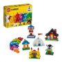 Lego Classic Blocos e Casas Coloridos 270 Peças - 11008