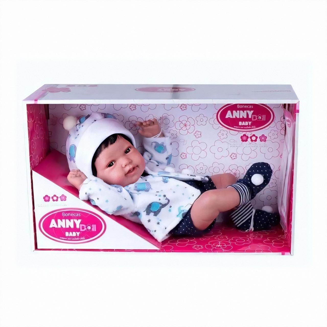 Boneca Reborn Anny Doll Baby - Cotiplás 2440