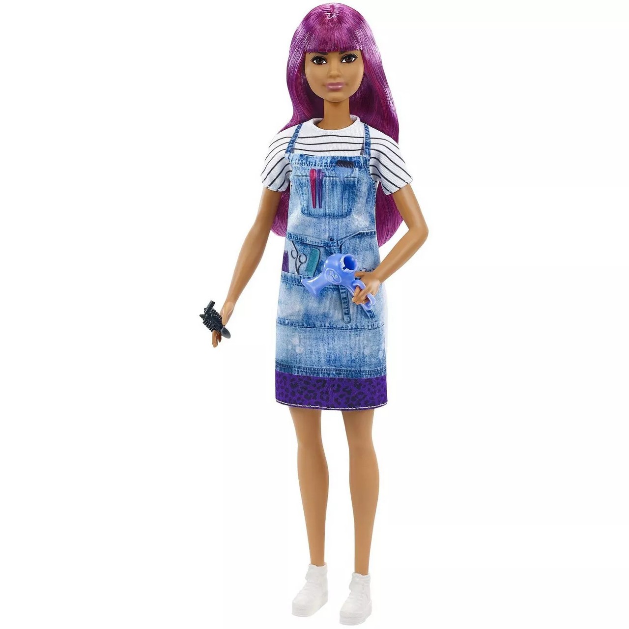 Boneca Barbie Cabeleireira Profissões Divertida 30 Cm Mattel