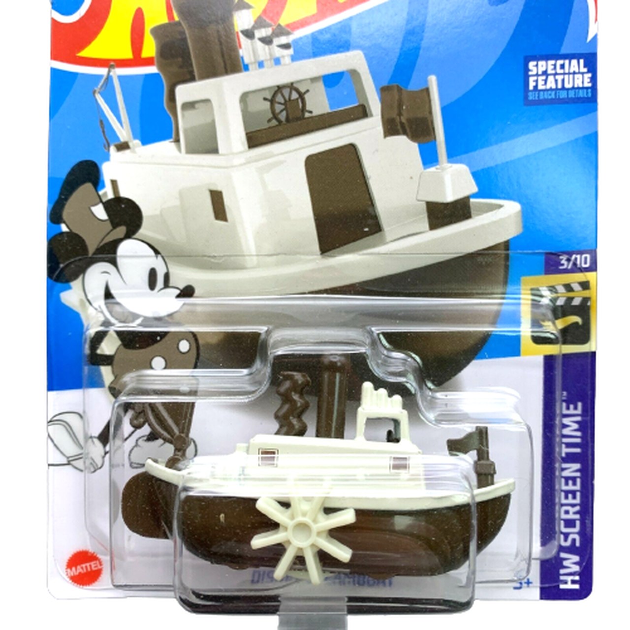 Carrinho Hot Wheels Mickey Mouse Disney Steamboat - Mattel