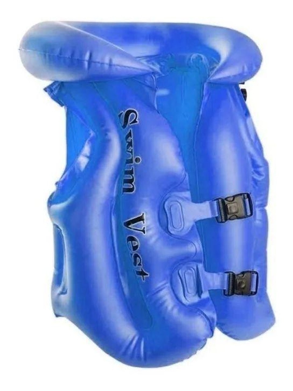 Colete Inflável infantil Swim Vest Azul - Dm toys 5691