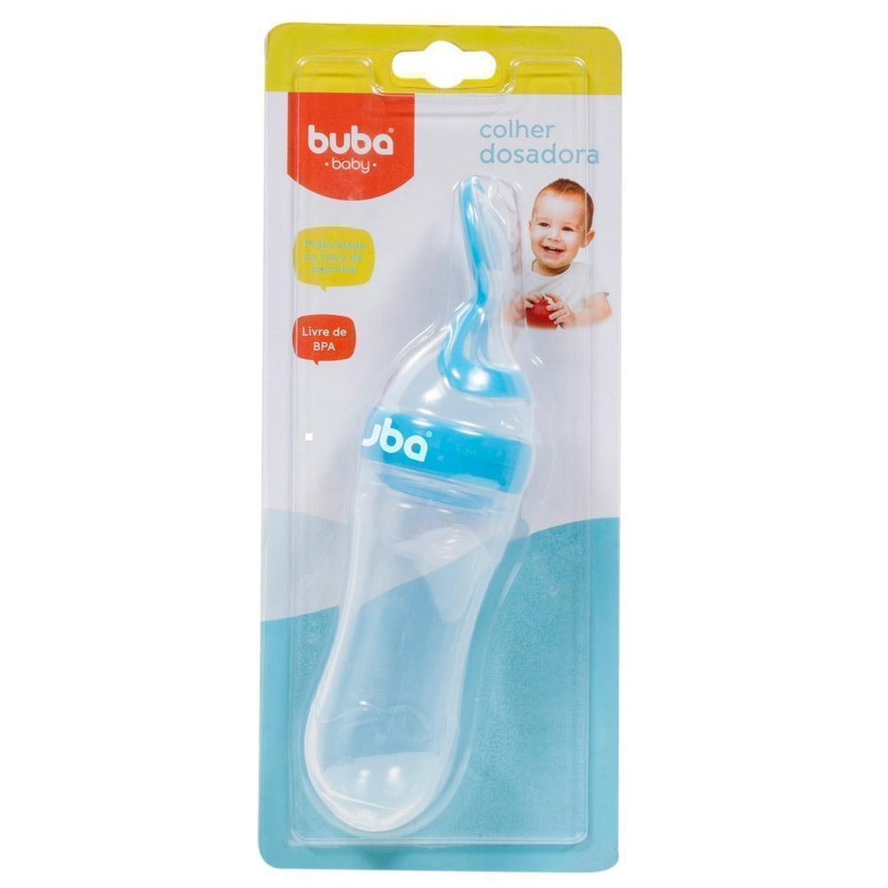 Colher Dosadora Para Papinha De Bebê Azul - Buba 5990