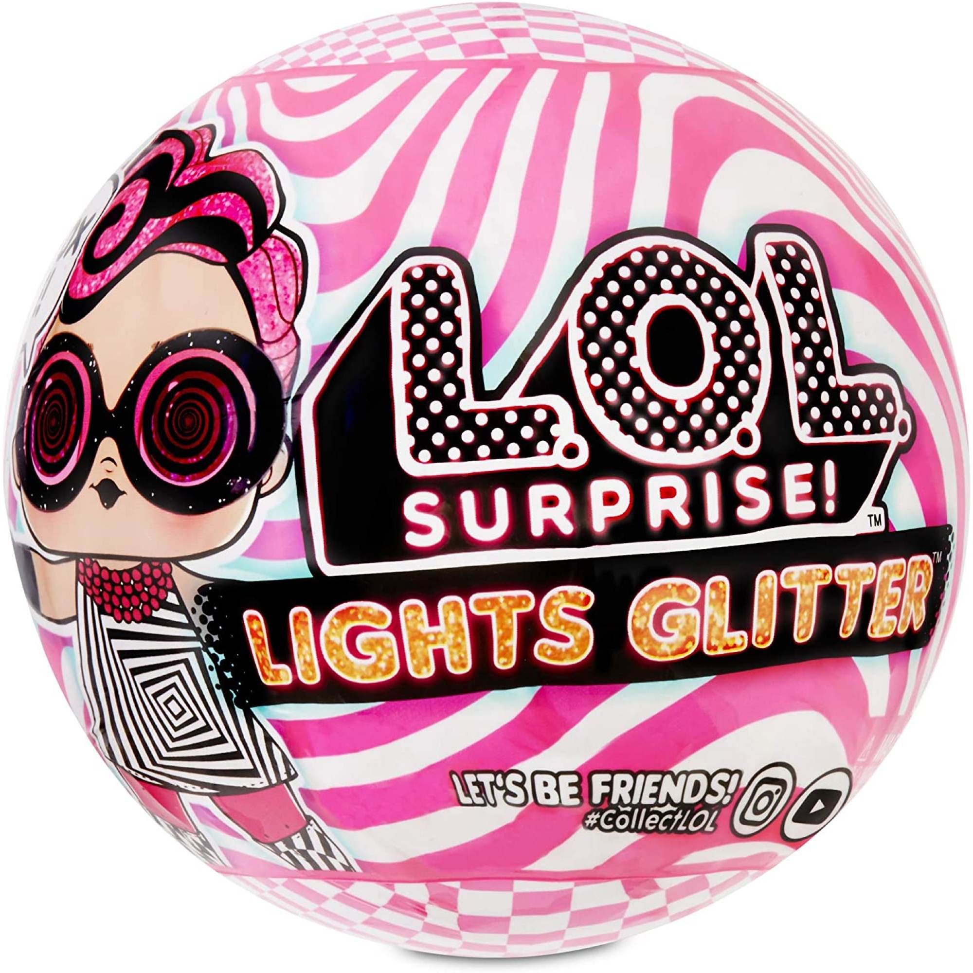 Lol Surprise Boneca Lights Glitter 8 Surpresas - Candide