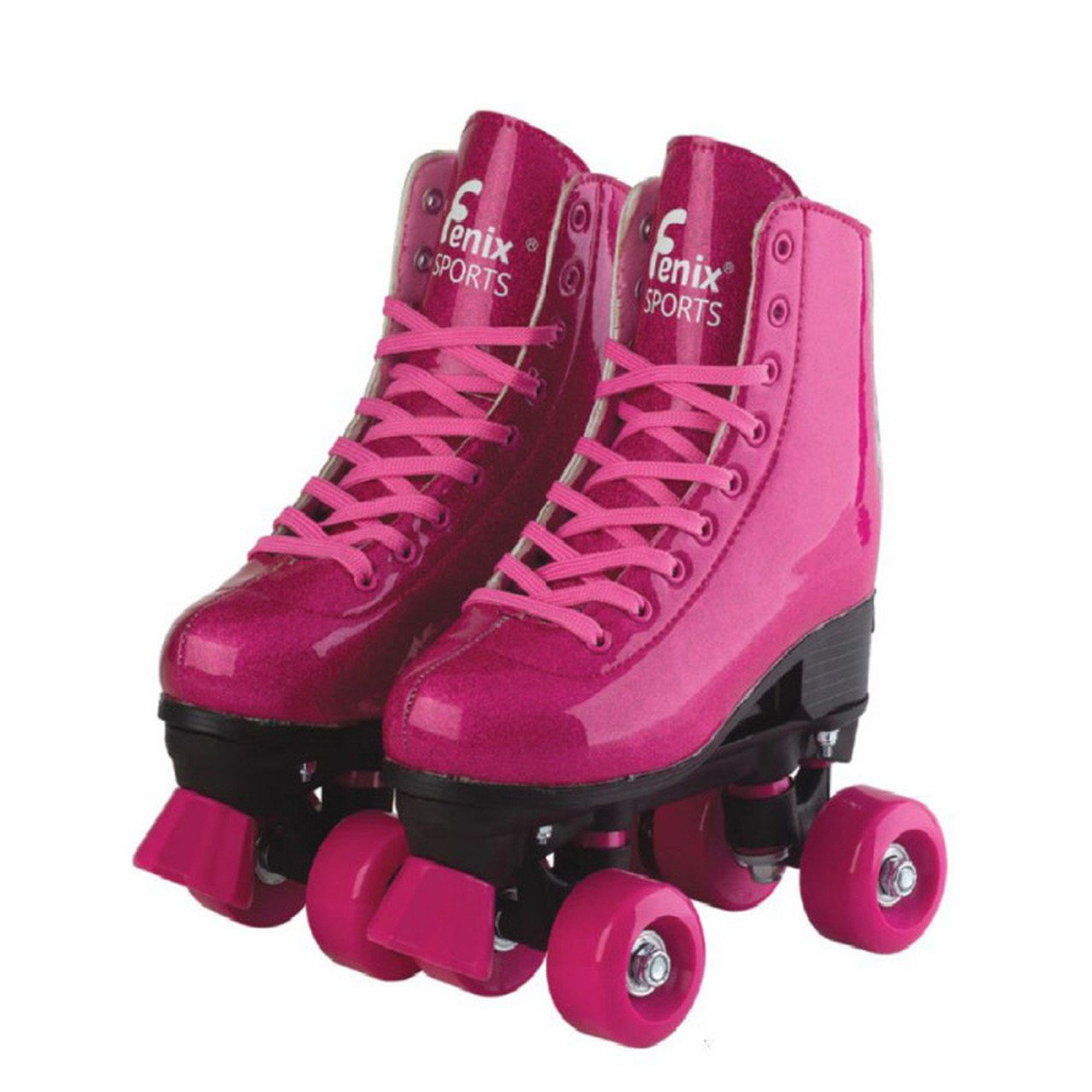 Roller Skate Infantil Ajustável Rosa do 35-38 - Fenix