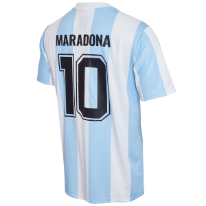 Camisa Argentina 1986 Retrô Maradona Masculino