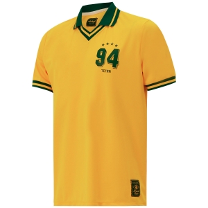 Camisa Brasil Retrô 1994 Amarelo Masculina