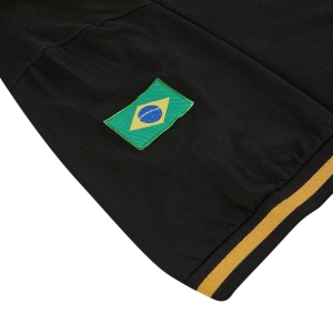 Camisa Brasil Retrô Preta Masculina