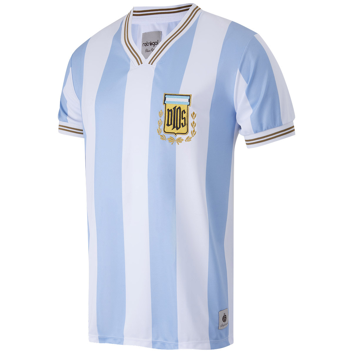 Camisa Argentina Retrô 1987 Maradona Masculina