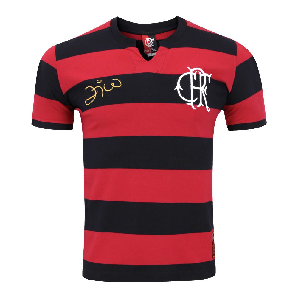 Camisa Retrô Flamengo Zico