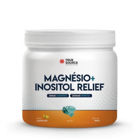 Magnésio Inositol sabor limão - True Source 300g