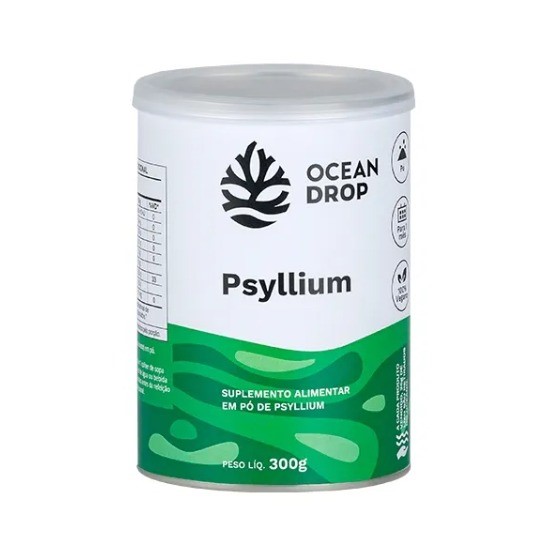 Psyllium em Pó  - Fibras Naturais - Ajuda na eliminação de toxinas - 300g
