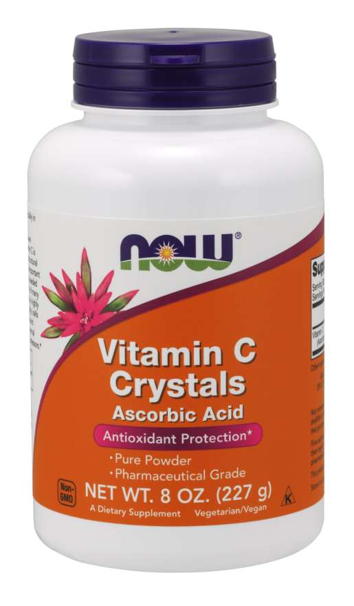 Vitamina C em Po NOW FOODS  - (1,100 mg por dose)