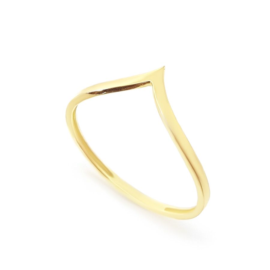 Anel Ouro 18k V