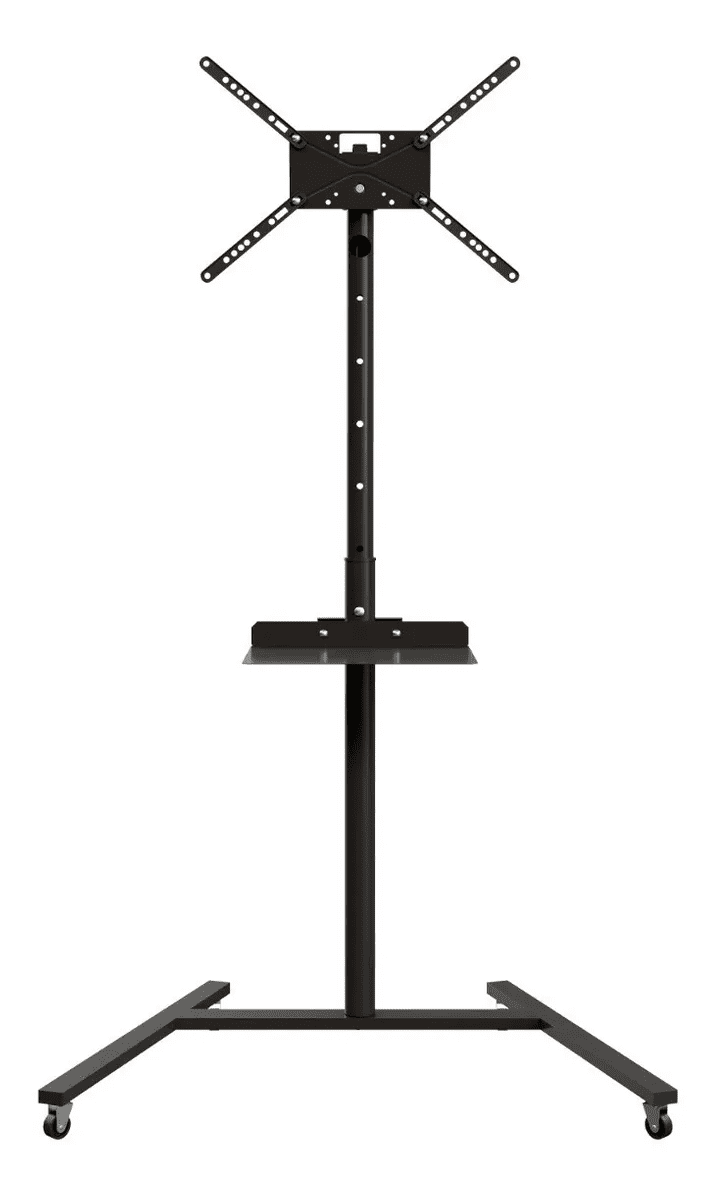 Pedestal Class pedestal com bandeja e ajuste de altura para tv de ate 70 pol