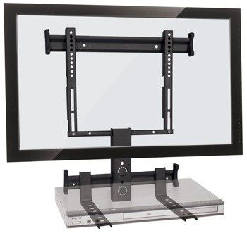 STPF 66 COMBO Suporte Fixo para TV LCD/Plasma/LED de 19'' a 40'' + Suporte para DVD/Acessórios -