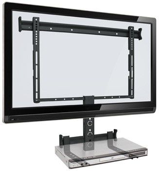 STPF 66 COMBO Suporte Fixo para TV LCD/Plasma/LED de 19'' a 40'' + Suporte para DVD/Acessórios -