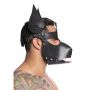 Máscara de Cachorro Dog em Couro Vegano Cosplay