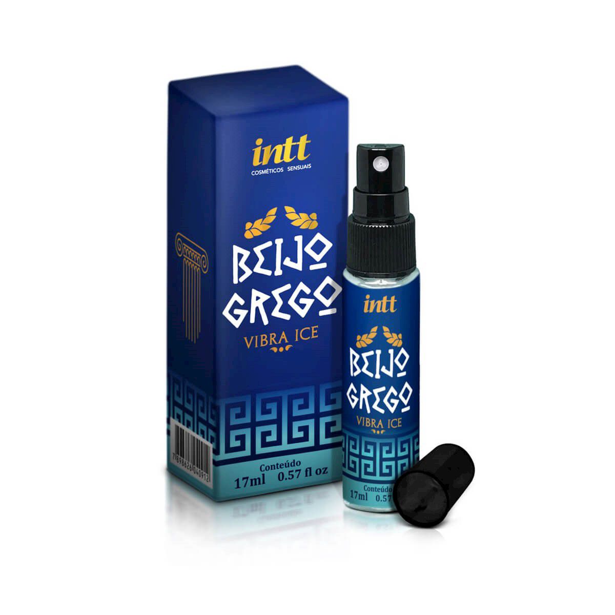 Gel Spray Beijo Grego Ice Estimulador De Anus 17 Ml - Intt
