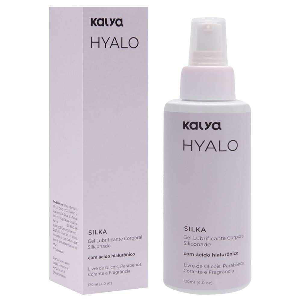Hyalo Silka Silicone Ácido Hialurônico 120ml Kalya