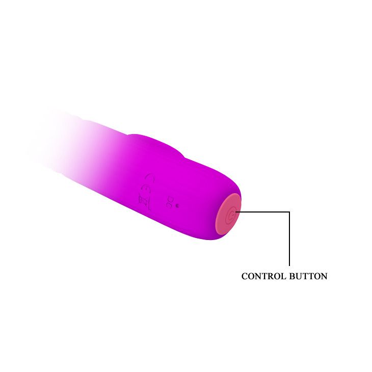 Vibrador Sobe e Desce com Estimulação de Clitoris Recarregável