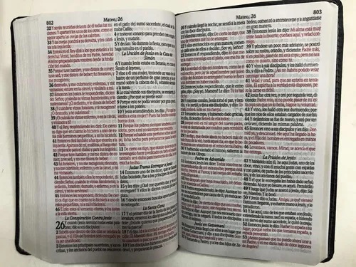 Bíblia Reina Valera | RVT | Espanhol | Letra Gigante | Luxo Preta