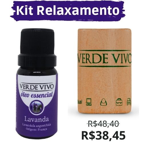 Kit Relaxamento Aromaterapia - Verde Vivo