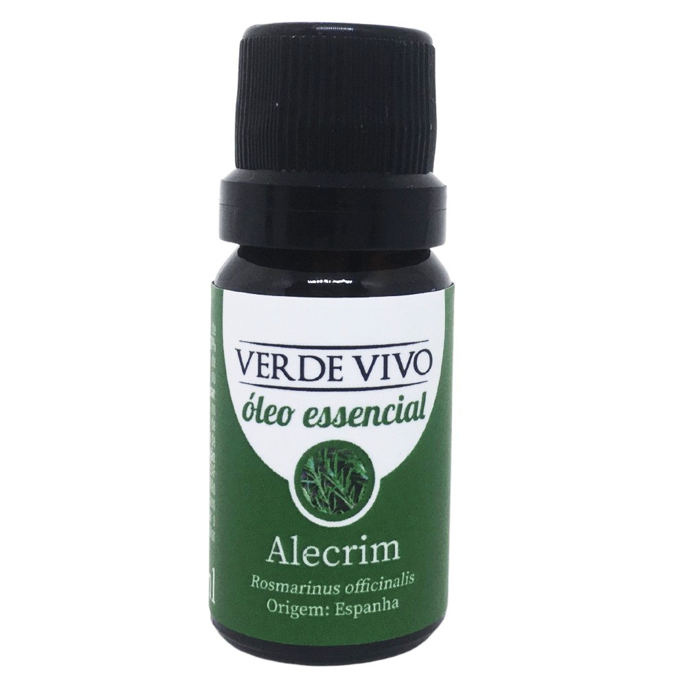 Óleo essencial alecrim 10ml verde vivo