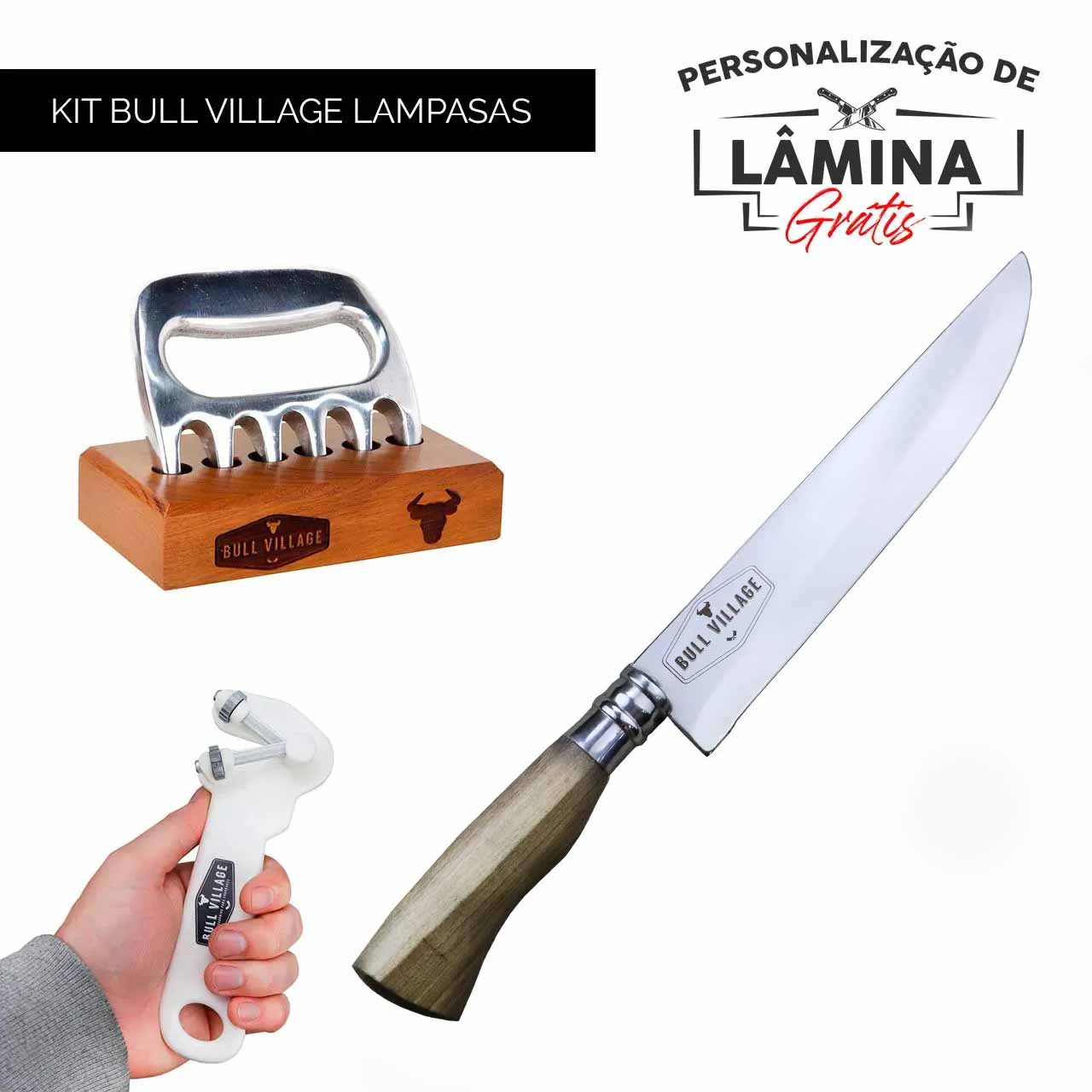 Kit Bull Village Lampasas - Personalização Grátis - Leia a descrição!