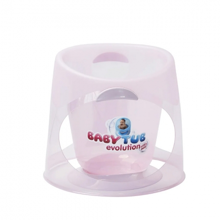 Banheira Ofurô Evolution 0-8meses Rosa Candy Baby Tub