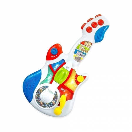 Brinquedo Guitarra Musical Com Luzes DreamWorks Zoop Toys