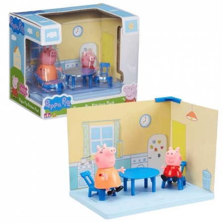 Brinquedo Peppa Pig Cenário Cozinha Sunny