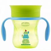 Copo Perfect Cup Verde 200ml +12m 360º Chicco