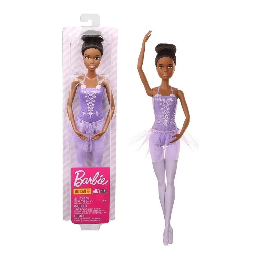 Boneca Barbie Bailarina Negra Mattel